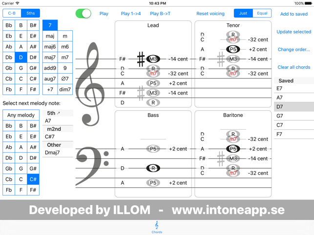 BarberChords - Find chords while arranging(圖3)-速報App