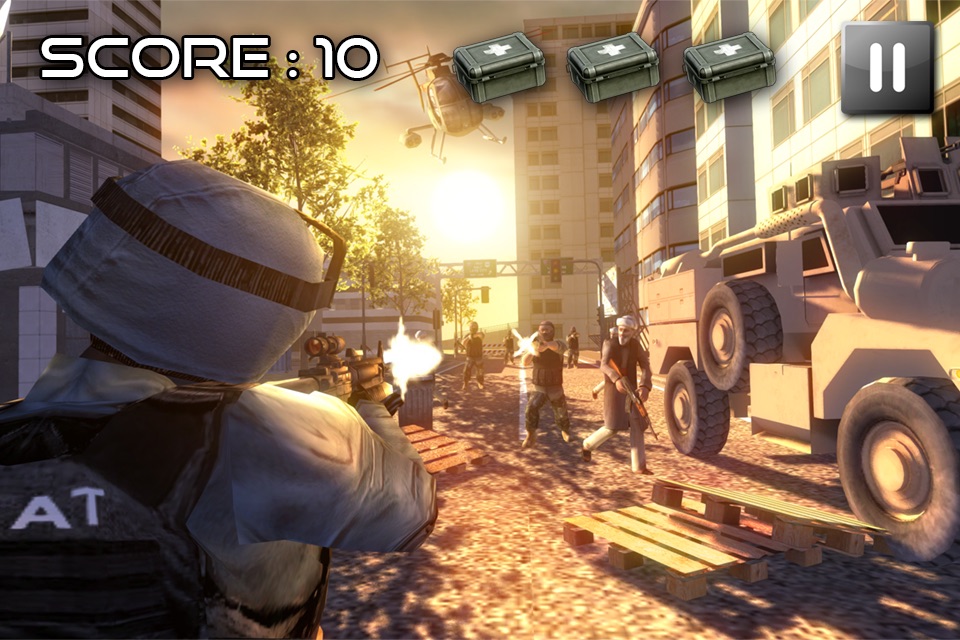 Alpha SWAT Strike Team Free screenshot 2