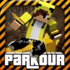 HARDCORE PARKOUR - Mini Block Survival Shooter Pixel Game with Multiplayer