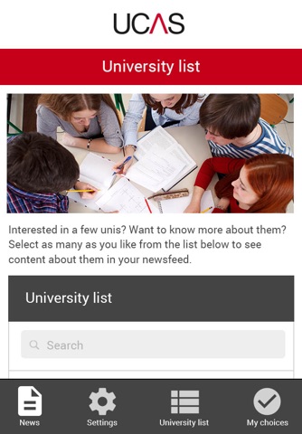 UCAS News screenshot 4