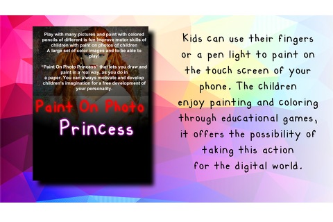 Paint On Photos Princess screenshot 2