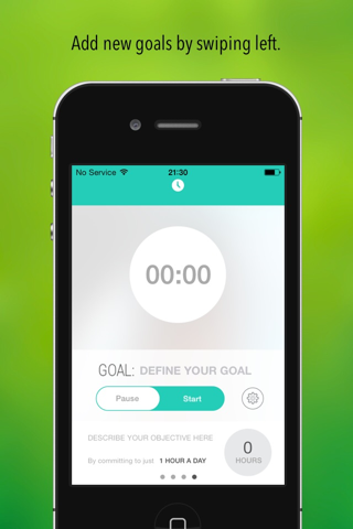 OneHourADay App - End task timer to help achieve your goals in just one hour a day. screenshot 4