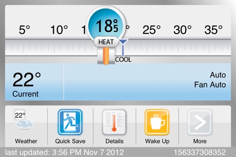 Daikin ENVi Thermostat screenshot 3