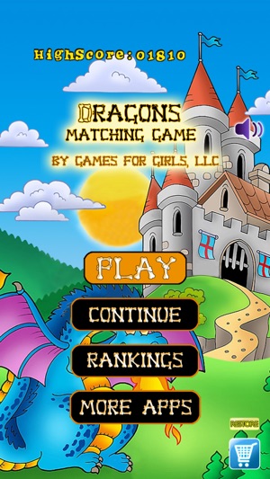 神龍配對遊戲——由女生專屬遊戲公司出品 (Dragons Matching Game by Games For Girl(圖2)-速報App