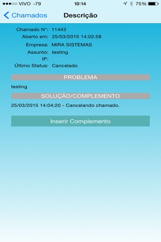 Helpdesk Mira Sistemas Ltda screenshot 3