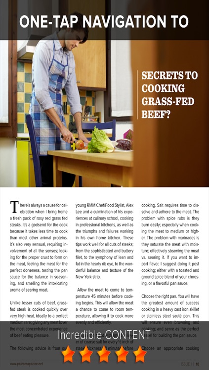 Paleo Diet Magazine - Lifestyle, Fitness, and Nutrition Tips for Optimal Paleolithic Living screenshot-4