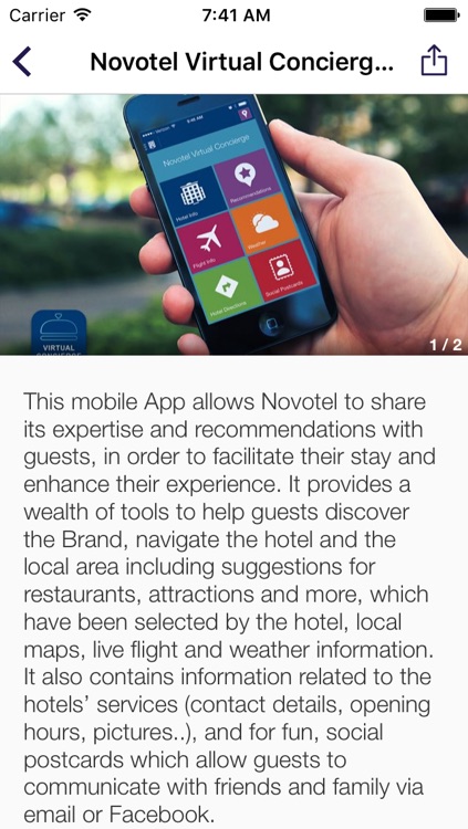 Novotel Virtual Concierge screenshot-3