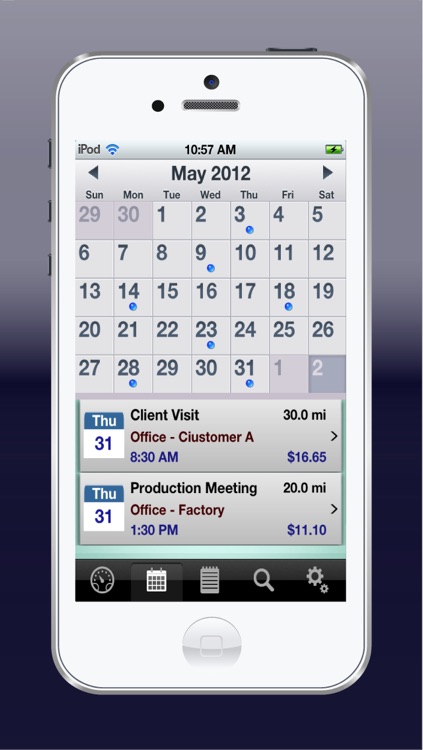 MileWiz Pro - Personal mileage tracker and trip log for reimbursement or tax deduction