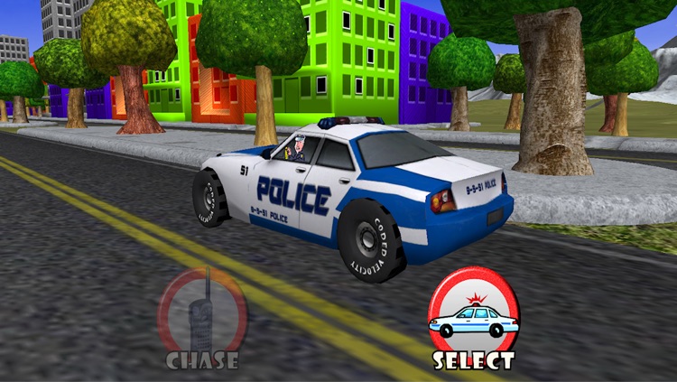 Police Car Race & Chase For Toddlers and Kids screenshot-3