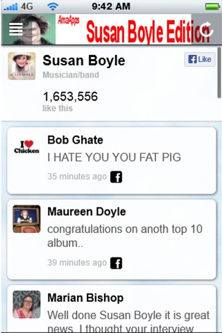 AmaApps Susan Boyle Edition + screenshot 4