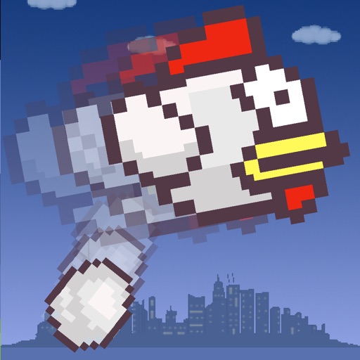 Flappy Egg Drop Free Fall Icon