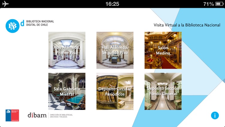 Visita Virtual - Biblioteca Nacional de Chile