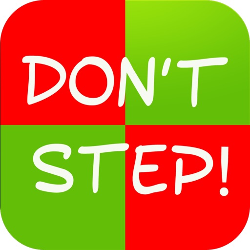 Don't Step On Red Glass Icon