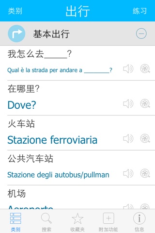 Italian Pretati - Translate, Learn and Speak with Video screenshot 2