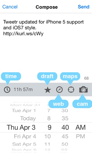 Tweetr - Schedule twe... screenshot1