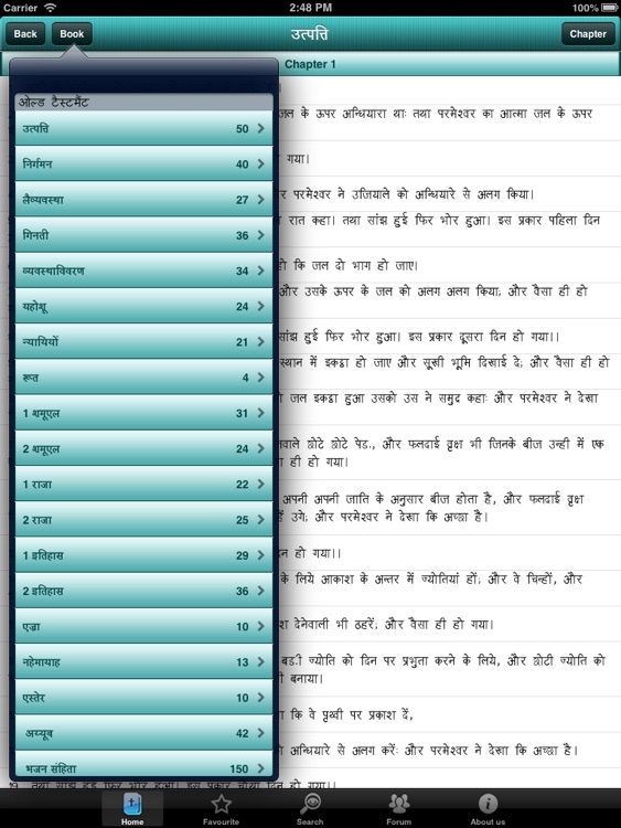 Hindi bible for iPad screenshot-3