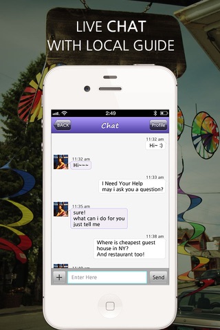 guide us - Travelers’ Messenger screenshot 4