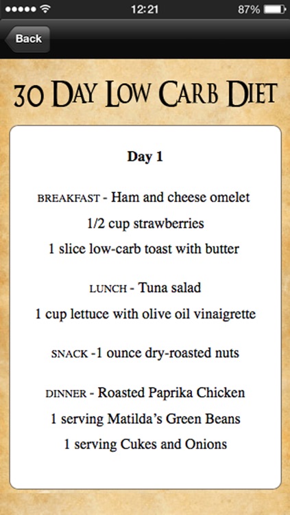 30 day low carb meal plan pdf