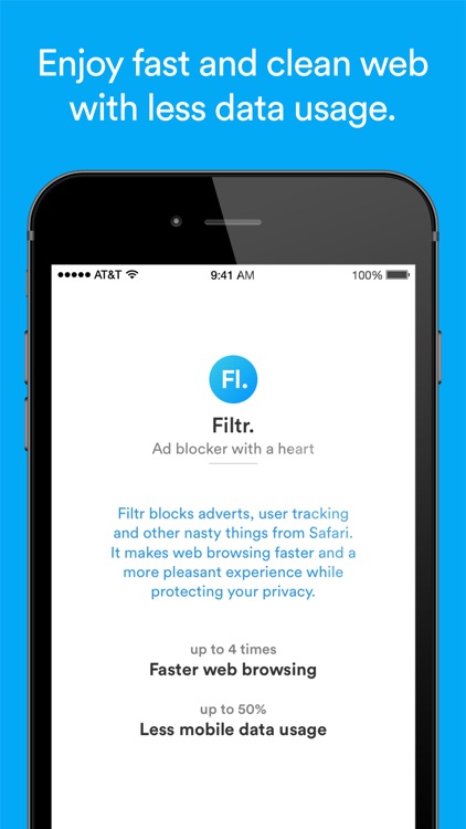 Filtr - Ad blocker for Safari
