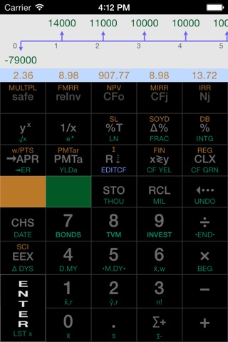 Calculator12 RPN screenshot 2