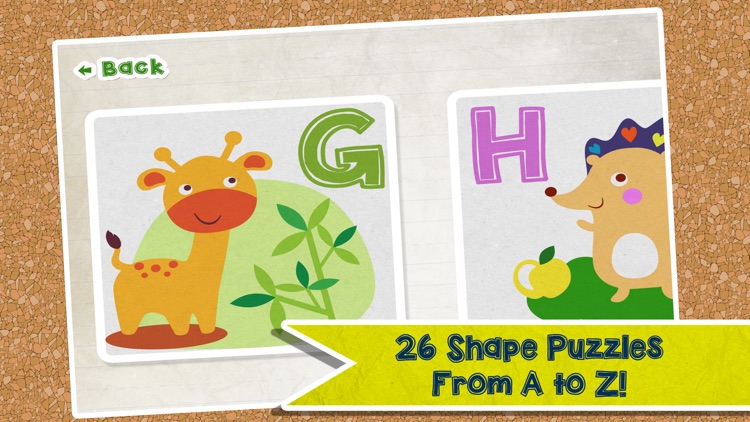 Alphabet Animal Puzzle - Fine Motor Skills Puzzles For Kids