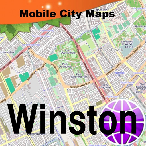Winston-Salem Street Map icon