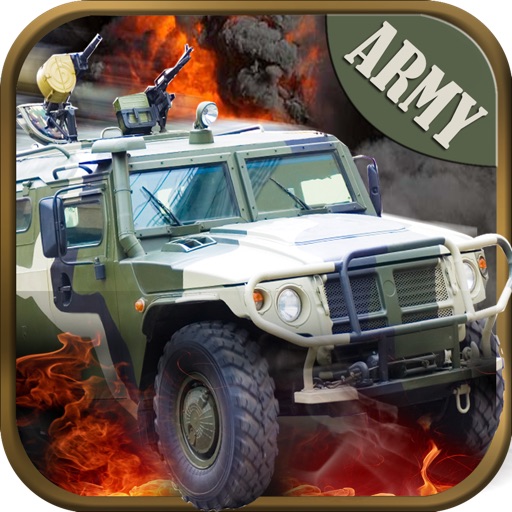 Army Battle Humvee Offroad Desert Racing Assault : Drive & Race Real YT Armour Trooper Cars iOS App