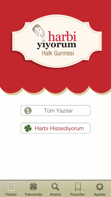 Harbiyiyorum