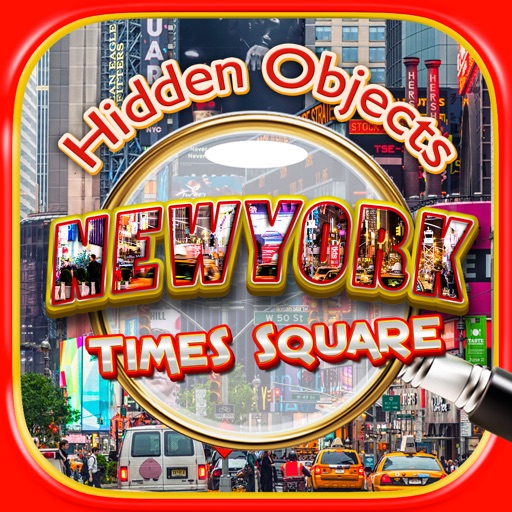 Hidden Objects New York City - Times Square & Central Park Puzzle Time Games FREE Icon