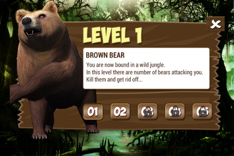 Bear Jungle Attack : Free 3D Adventure Risk screenshot 3