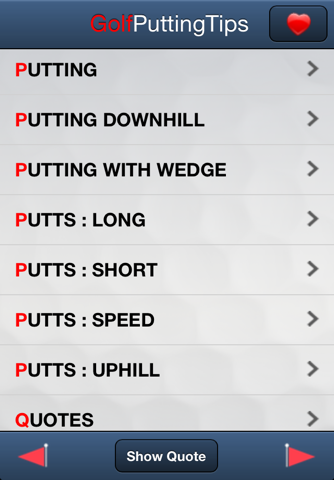 Golf Putting Tips Free screenshot 4