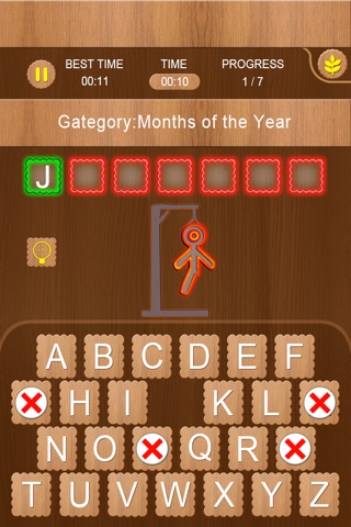 Hangman Go - My Live Mobile Word Guess & Quiz Games App screenshot 2