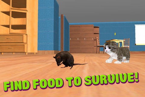 House Cat Survival Simulator 3D screenshot 2