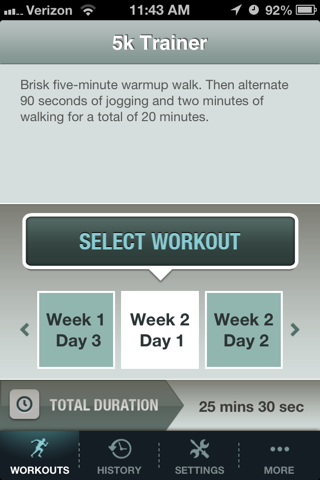 5K Fitness Trainer Free - Run for American Heart screenshot 2