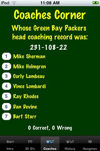 Packers Trivia! screenshot 3