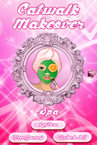 Catwalk Makeover , spa , dress up. screenshot 4