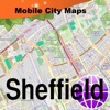 Sheffield, UK, Street Map