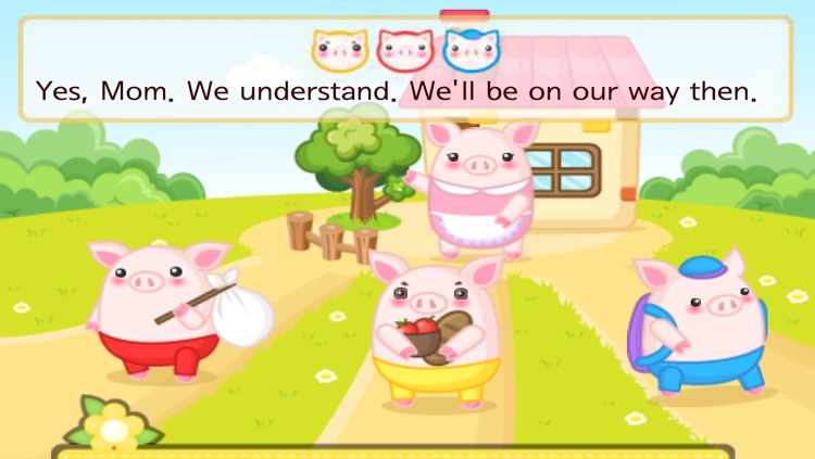 The Three Little Pigs - iS screenshot-4