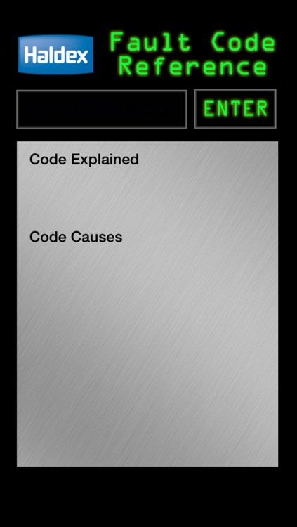 ABS Fault Code Reference