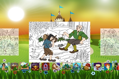 The Adventures of Pinocchio. Coloring book for children screenshot 3
