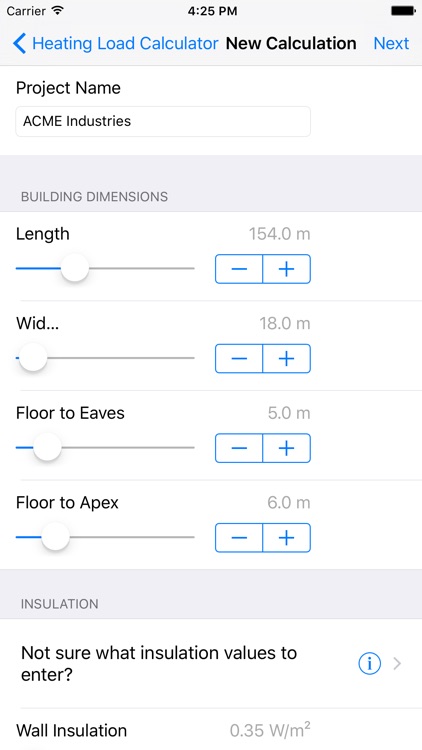 Powrmatic Heating Load Calculator