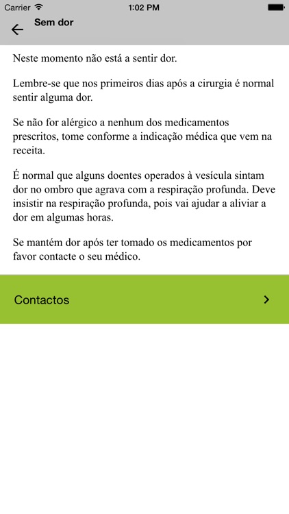 Pós Alta Cirurgia Ambulatório screenshot-3