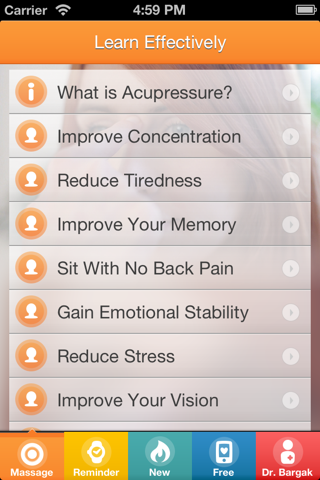 Brain Trainer: 10 Best Ways To Better Memory, Learning, Concentration And Many More Using Chinese Massage Points - FREE Trainer screenshot 3