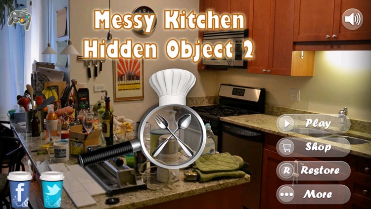 Messy Kitchen Hidden Objects 2