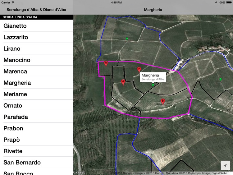 Serralunga & Diano d'Alba Wine Map Free