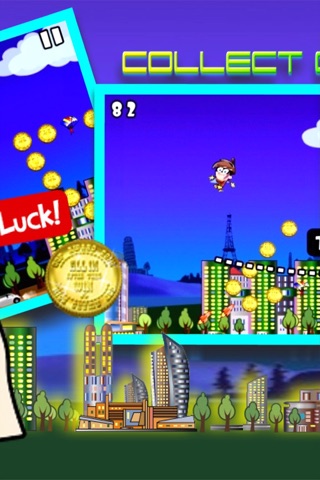 Adventures of Rubberman Free - A Real Crazy Bouncing and Flying Game screenshot 3