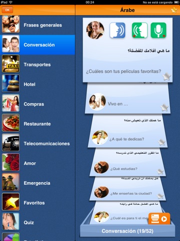 iSpeak Arabic HD: Interactive conversation course - learn to speak with vocabulary audio lessons, intensive grammar exercises and test quizzes screenshot 3