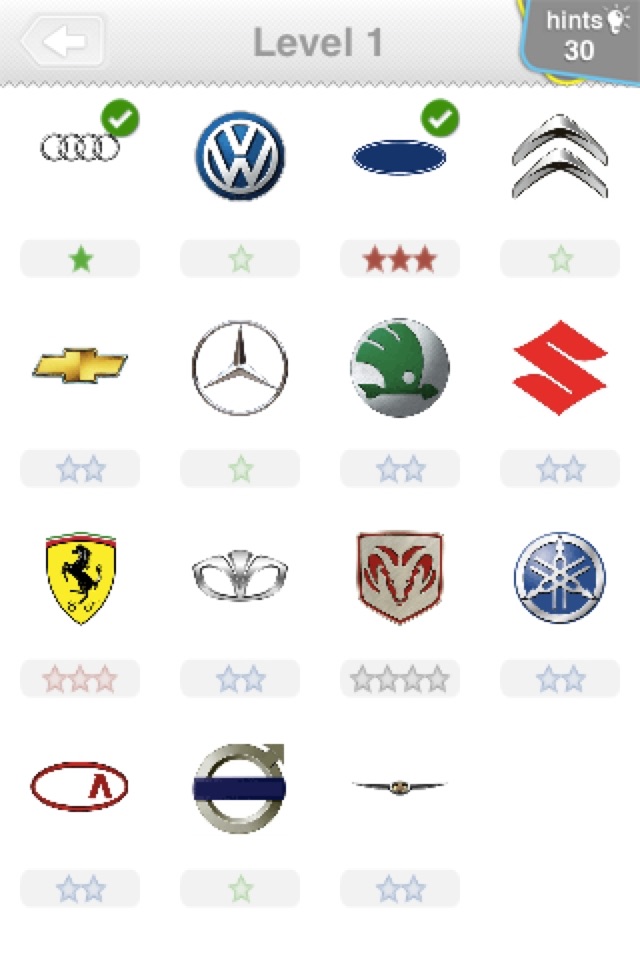 Logo Quiz - Guess The Cars screenshot 2
