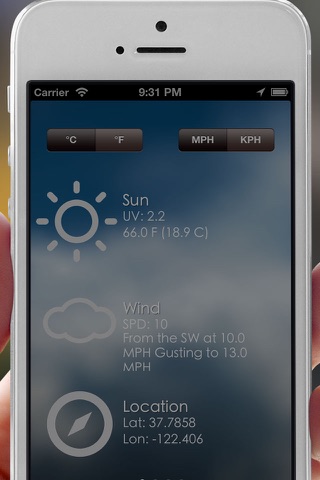 Lil' Weather - Find the Weather Prevision and Condition based on your GPS Location screenshot 2