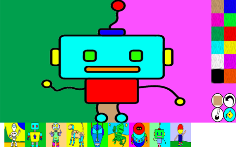 KidsColor Robot screenshot 4